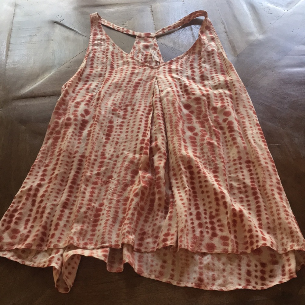 Print T back tank